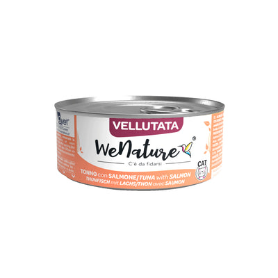 WeNature Vellutata tonno salmone 70g