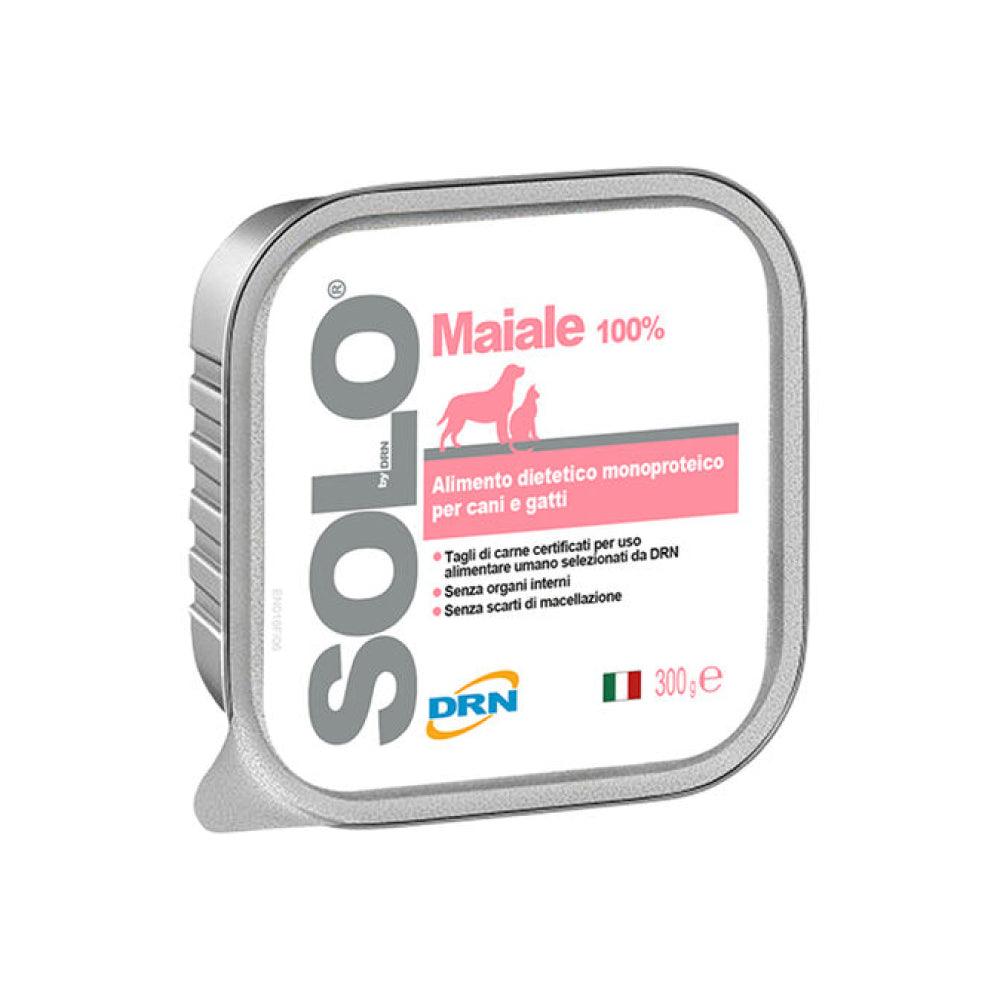 DRN Dog Cat SOLO Maiale 300g - happy4pets.it