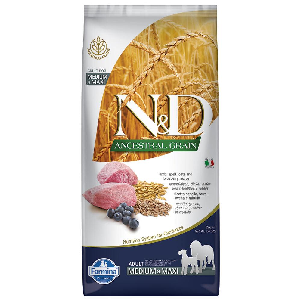 N&D Ancestral Adult Medium agnello 12 kg - happy4pets.it