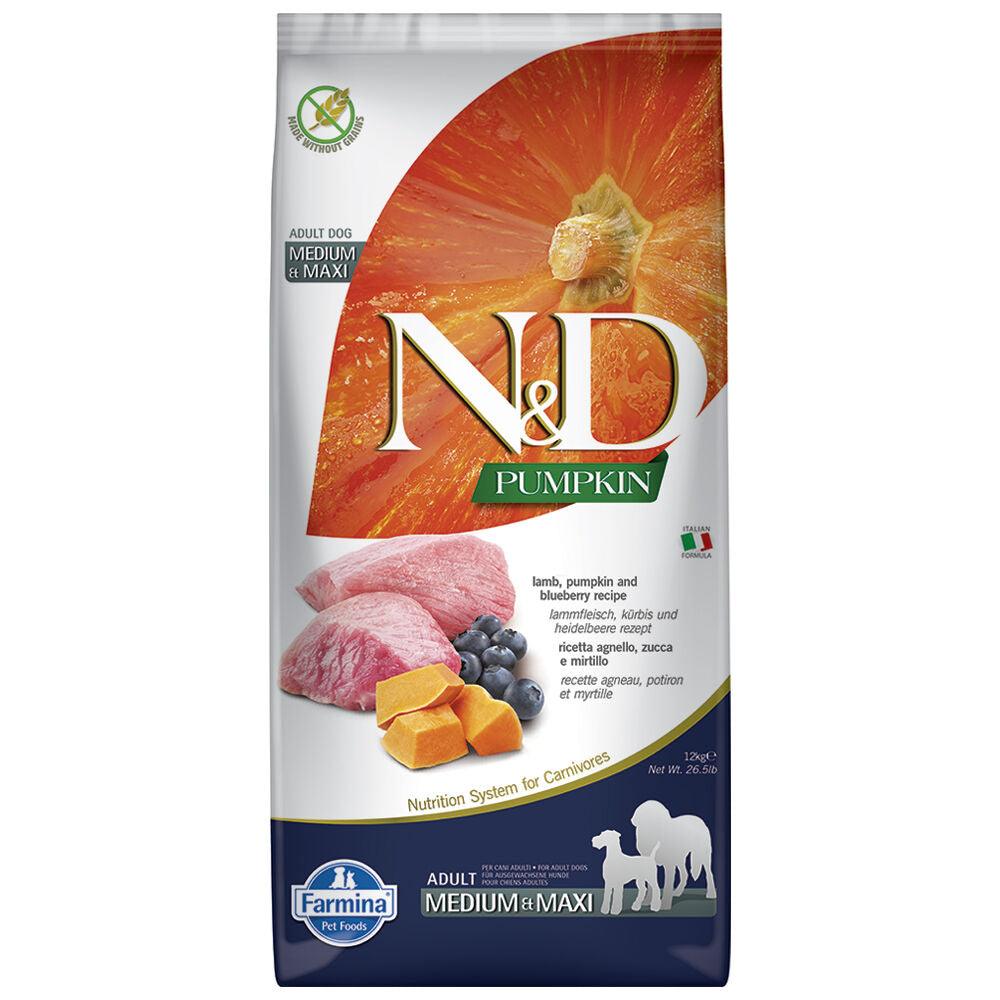 N&D Pumpkin Adult Medium agnello 12 kg - happy4pets.it