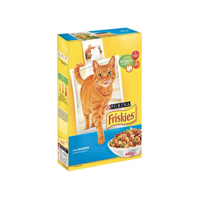 Friskies Cat Adult Salmone 400 g - happy4pets.it