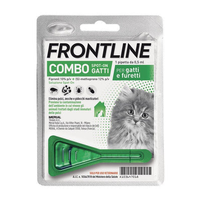 Frontline Combo gatto cucciolo e furetto - happy4pets.it 