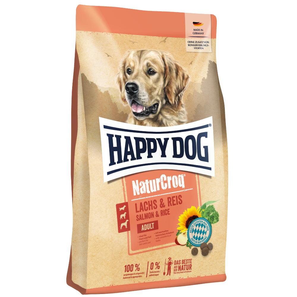 Happy Dog NaturCroq Salmone e riso - happy4pets.it