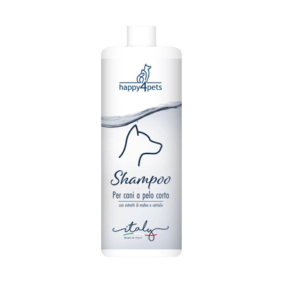 Happy4Pets Shampoo cani pelo corto - happy4pets.it