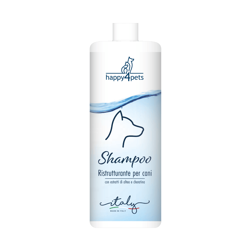 Happy4Pets Shampoo ristrutturante cani - happy4pets.it
