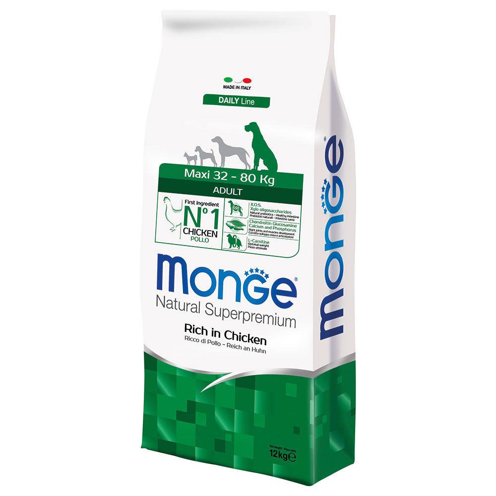 Monge Adult Maxi pollo 12kg - happy4pets.it