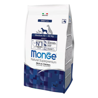 Monge Dog Medium Adult pollo - happy4pets.it