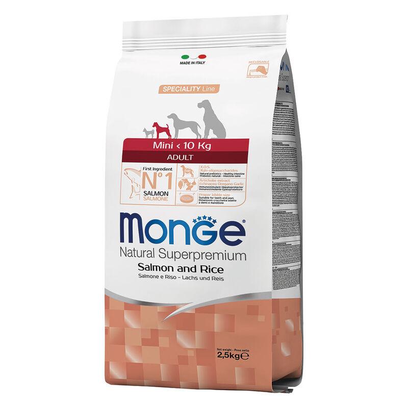 Monge Mini Adult salmone riso - happy4pets.it