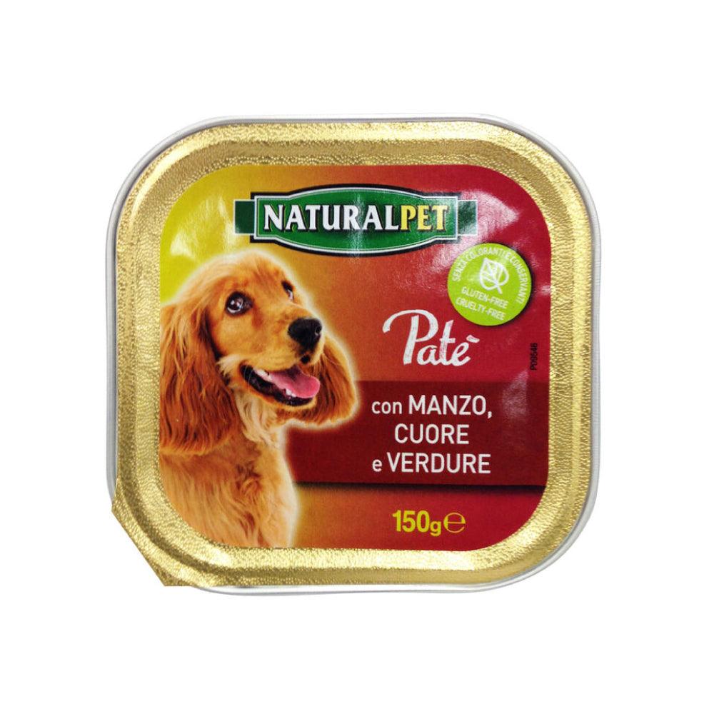 Naturalpet Paté Manzo e cuore - happy4pets.it