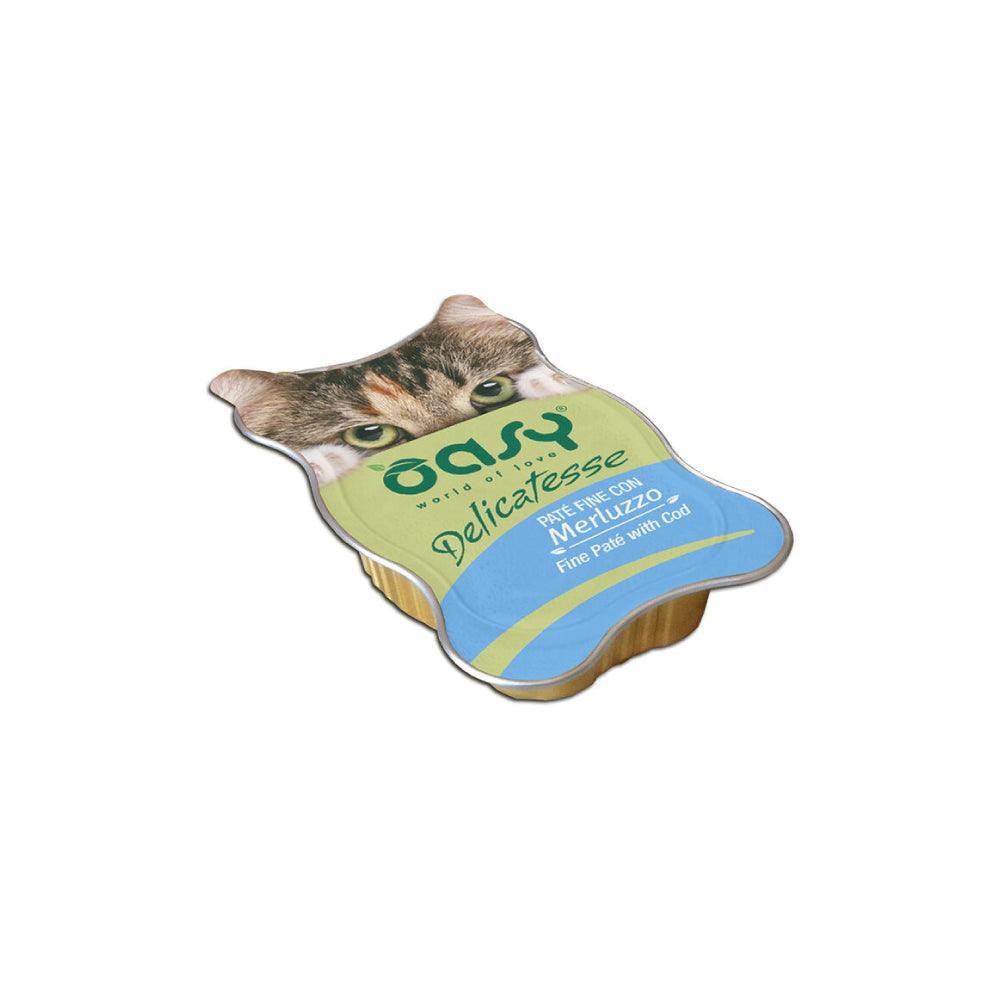 Oasy Delicatesse Paté merluzzo 85g - happy4pets.it