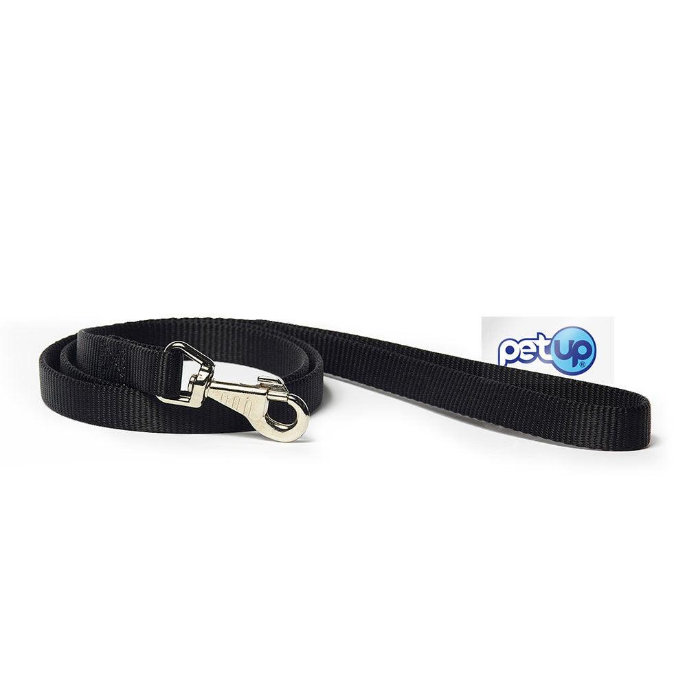 Petup Guinzaglio nylon nero - happy4pets.it