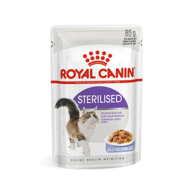 Royal Canin Cat Sterilised Jelly 85g - happy4pets.it 