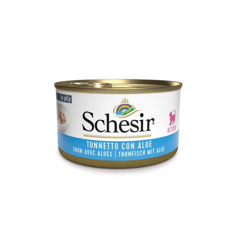 Schesir Cat Kitten Tonnetto aloe 85 g - happy4pets.it