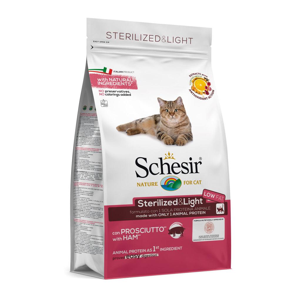 Schesir Cat Sterilized & Light prosciutto - happy4pets.it