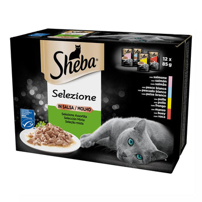 Sheba Cat Selezione assortita 12x85 g - happy4pets.it 