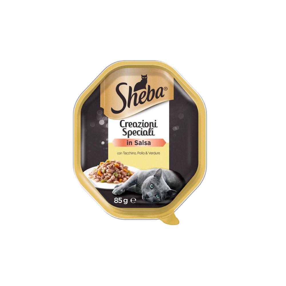 Sheba Creazioni tacchino pollo 85g - happy4pets.it