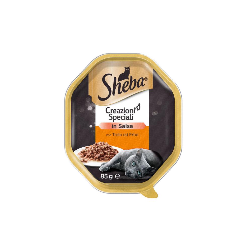 Sheba Creazioni trota erbe 85g - happy4pets.it