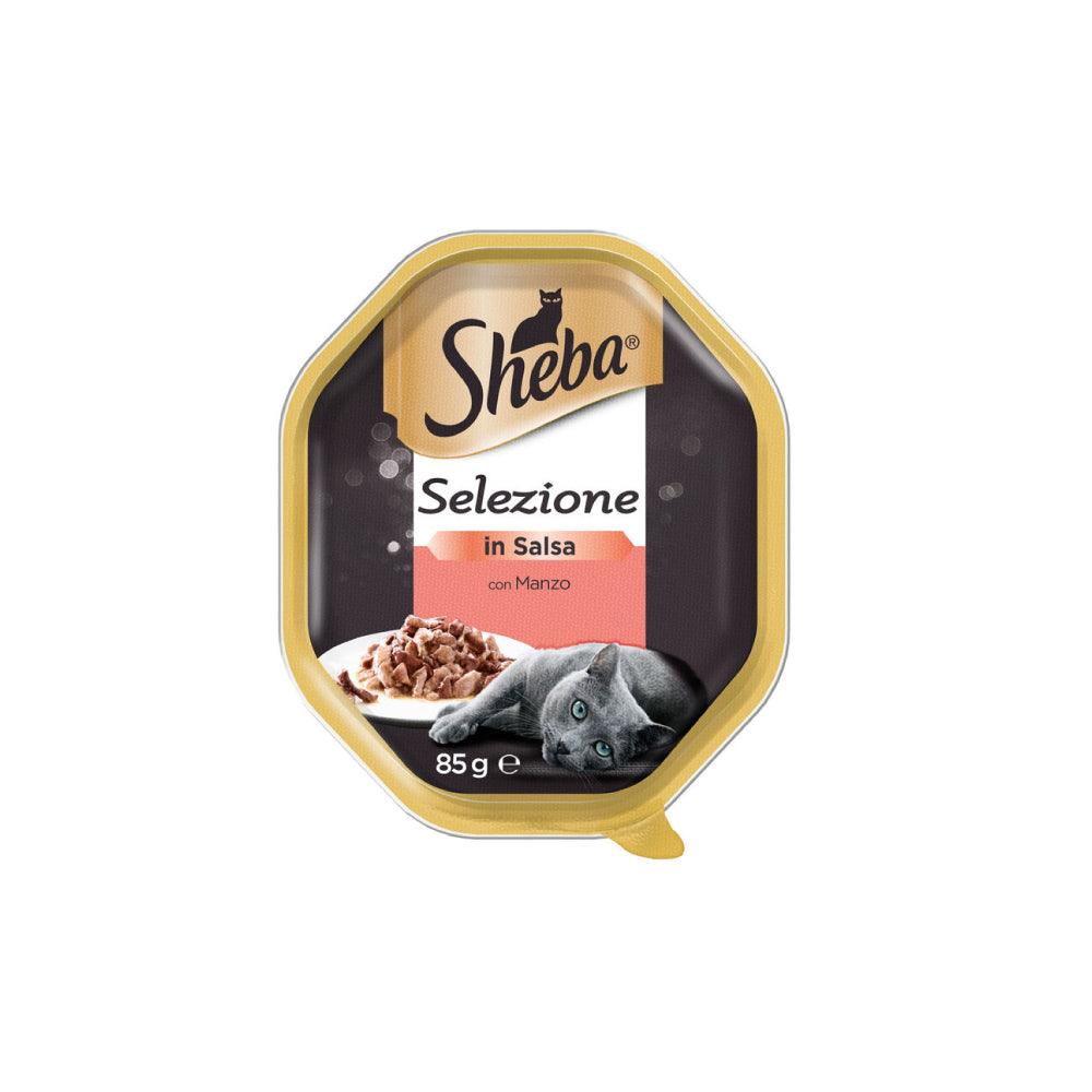 Sheba Selezioni Salsa manzo tacchino 85g - happy4pets.it