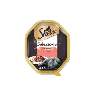 Sheba Selezioni Salsa manzo tacchino 85g - happy4pets.it