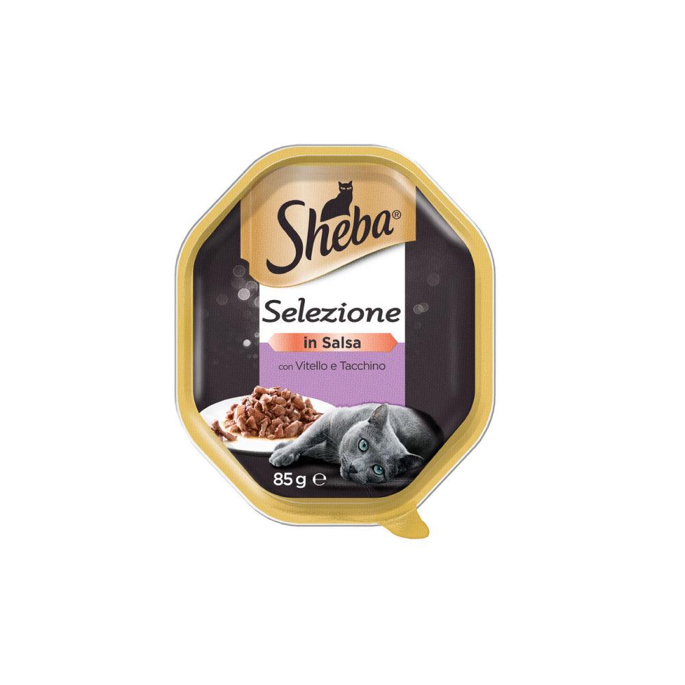 Sheba Selezioni Salsa vitello tacchino 85g - happy4pets.it