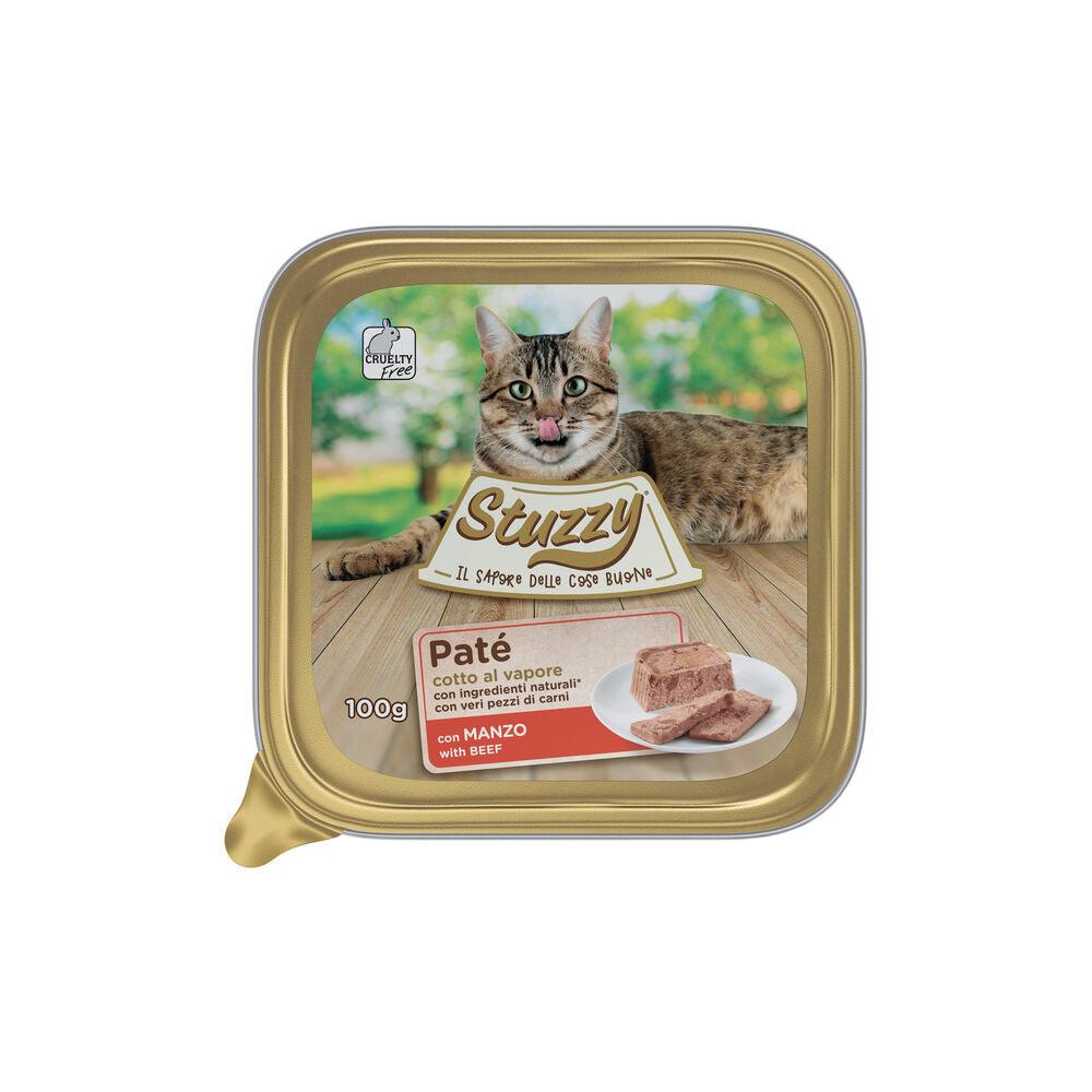 Stuzzy Cat Paté manzo 100g - happy4pets.it