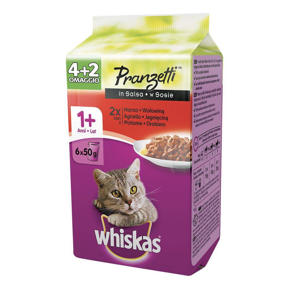 Pranzetti in salsa carni miste 4+2 - happy4pets.it