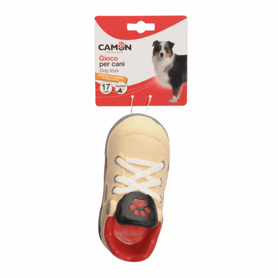 Gioco scarpa con squeaker - happy4pets.it 