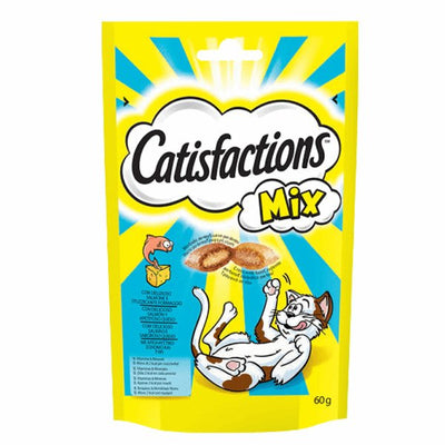 Catisfactions Snack Mix salmone formaggio - happy4pets.it 