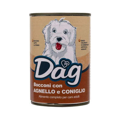 Dag Dog Bocconi Agnello e coniglio - happy4pets.it 