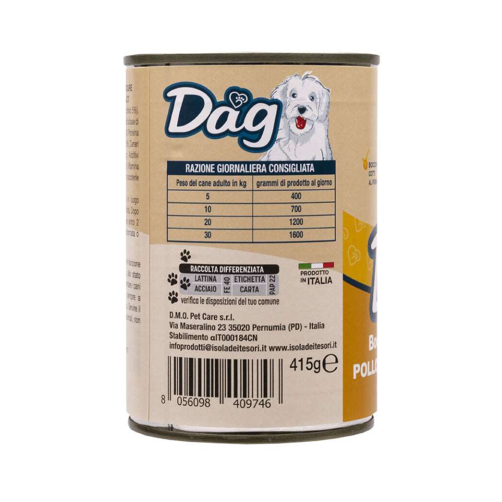 Dag Dog Bocconi Pollo tacchino verdure - happy4pets.it 