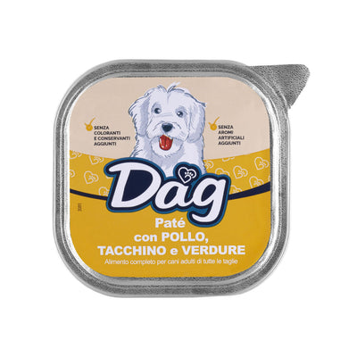 Dag Dog Paté Pollo tacchino verdure 300g