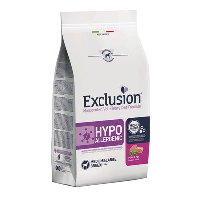 Exclusion Hypo Dog Medium Maiale 12kg