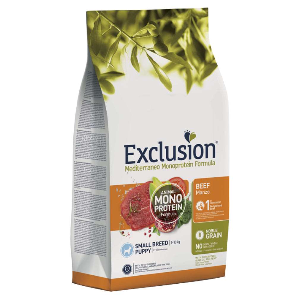 Exclusion Puppy Mini Manzo 2kg