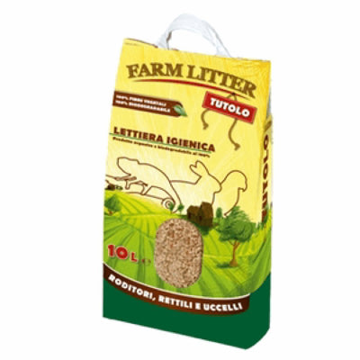 Farm Litter Tutolo 10L - happy4pets.it 