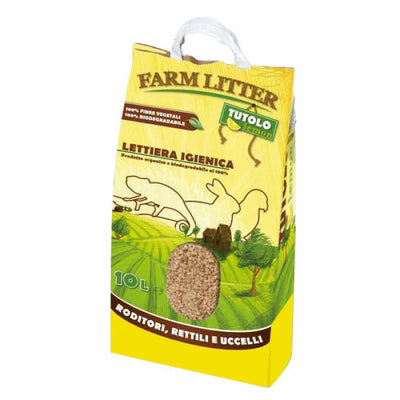 Farm Litter Tutolo Limone 10L - happy4pets.it 