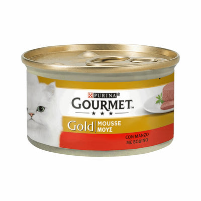 Gourmet Gold Mousse manzo - happy4pets.it 