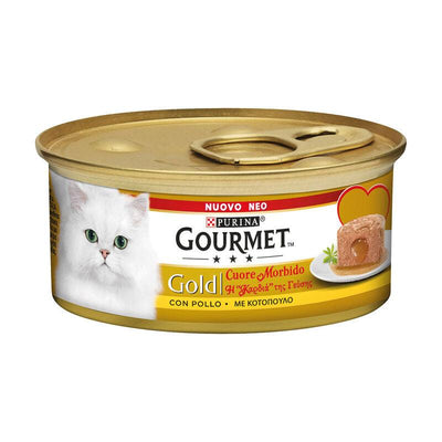 Gourmet Gold Cuore pollo 85 g - happy4pets.it 