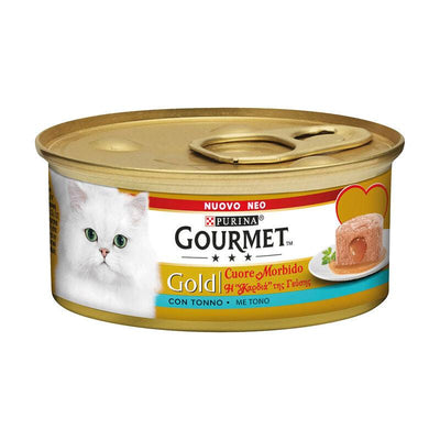 Gourmet Gold Cuore tonno 85 g - happy4pets.it 
