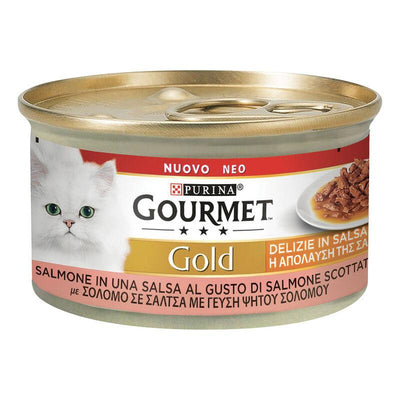 Gourmet Gold Dadini salmone 85 g - happy4pets.it 