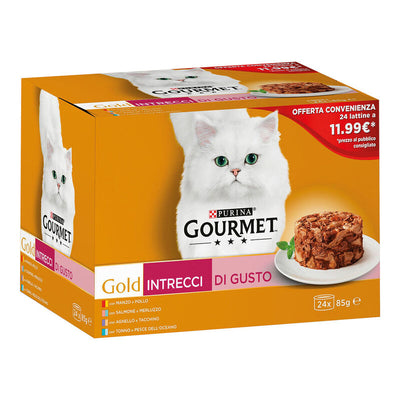 Gourmet Gold Intrecci di Gusto 24x85 g