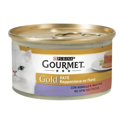 Gourmet Gold Patè agnello anatra - happy4pets.it 