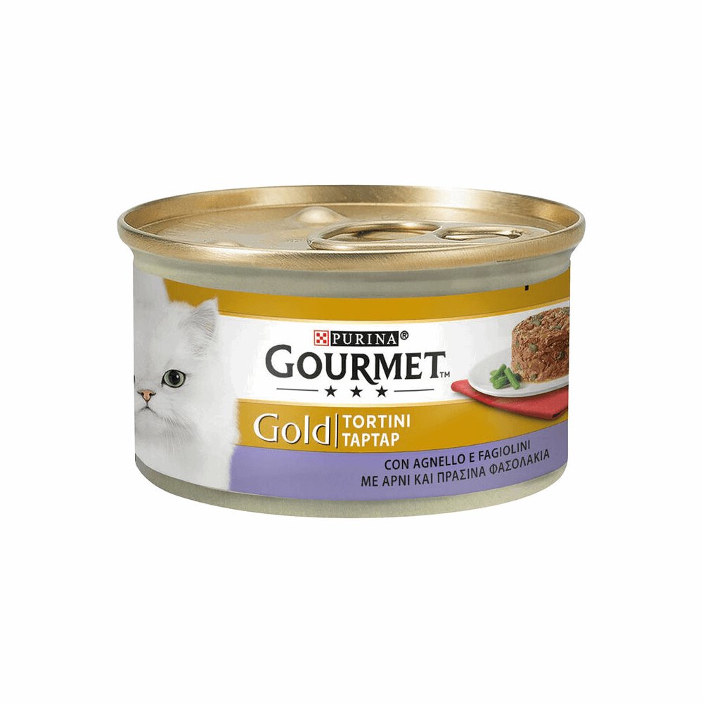 Gourmet Gold Tortini agnello fagiolini - happy4pets.it 