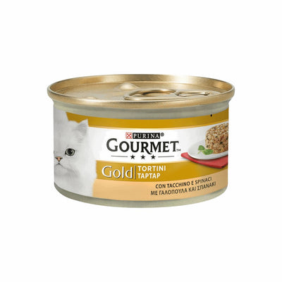 Gourmet Gold Tortini tacchino spinaci - happy4pets.it 