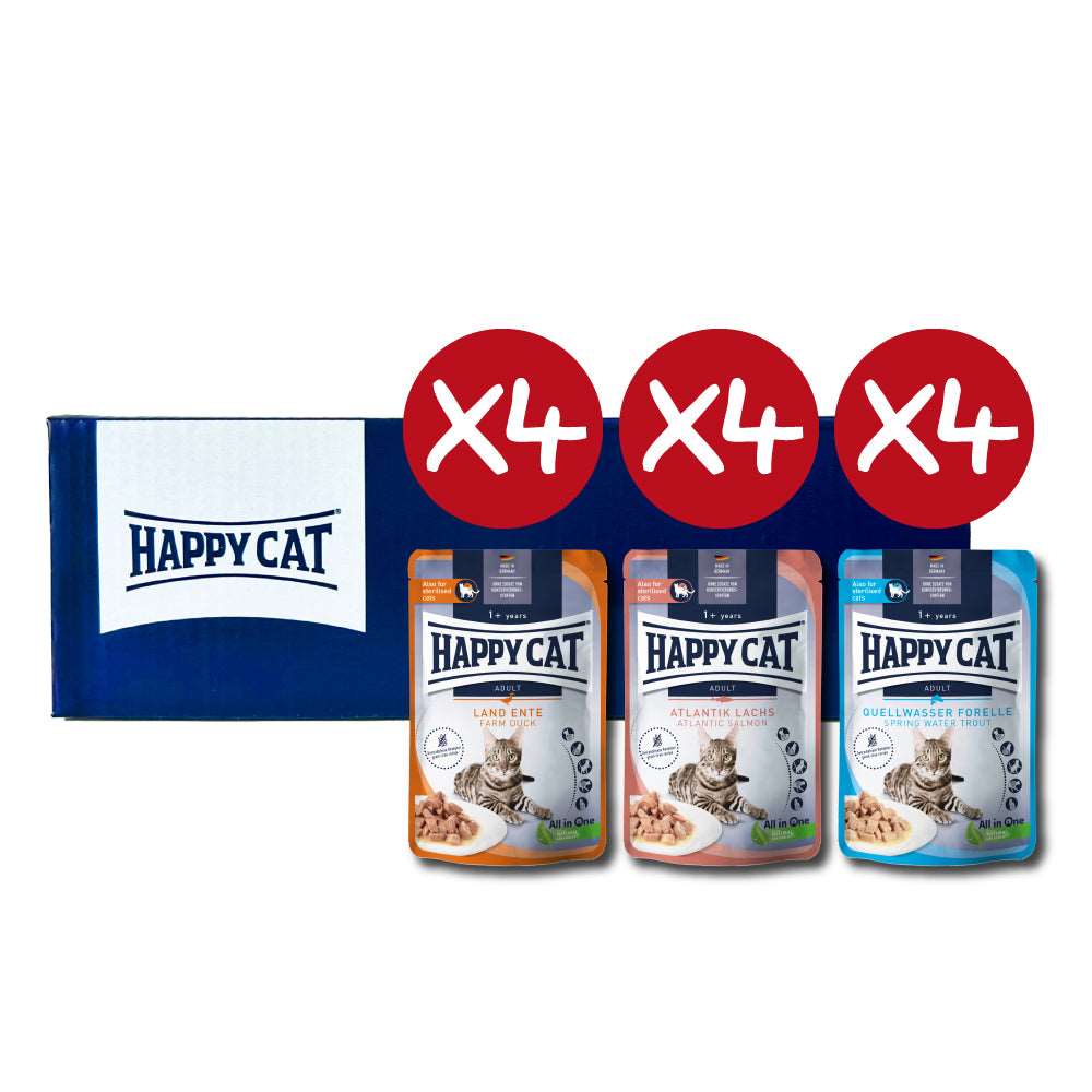 Happy Cat MIS Multipack Fish&Friends