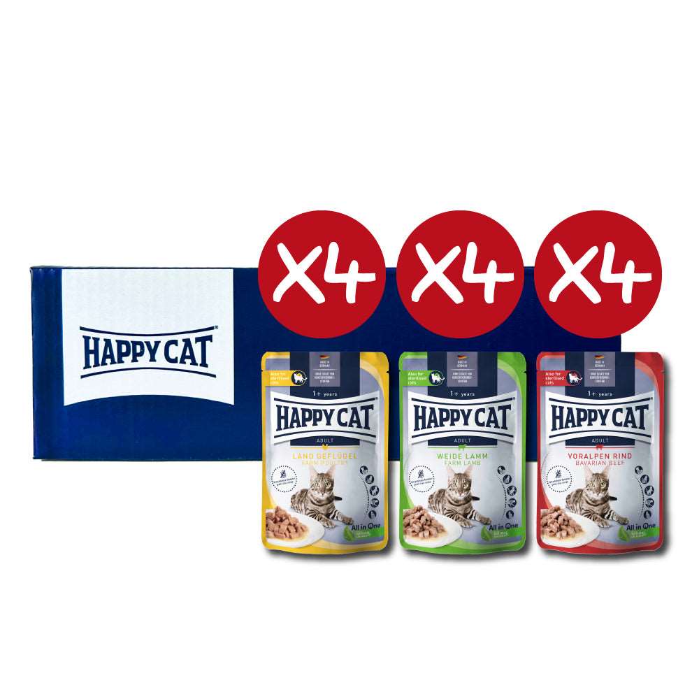 Happy Cat MIS Multipack Meat&Friends