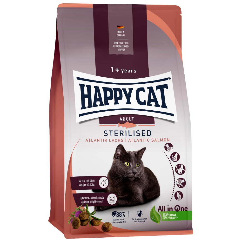 Happy Cat Sterilised Salmone