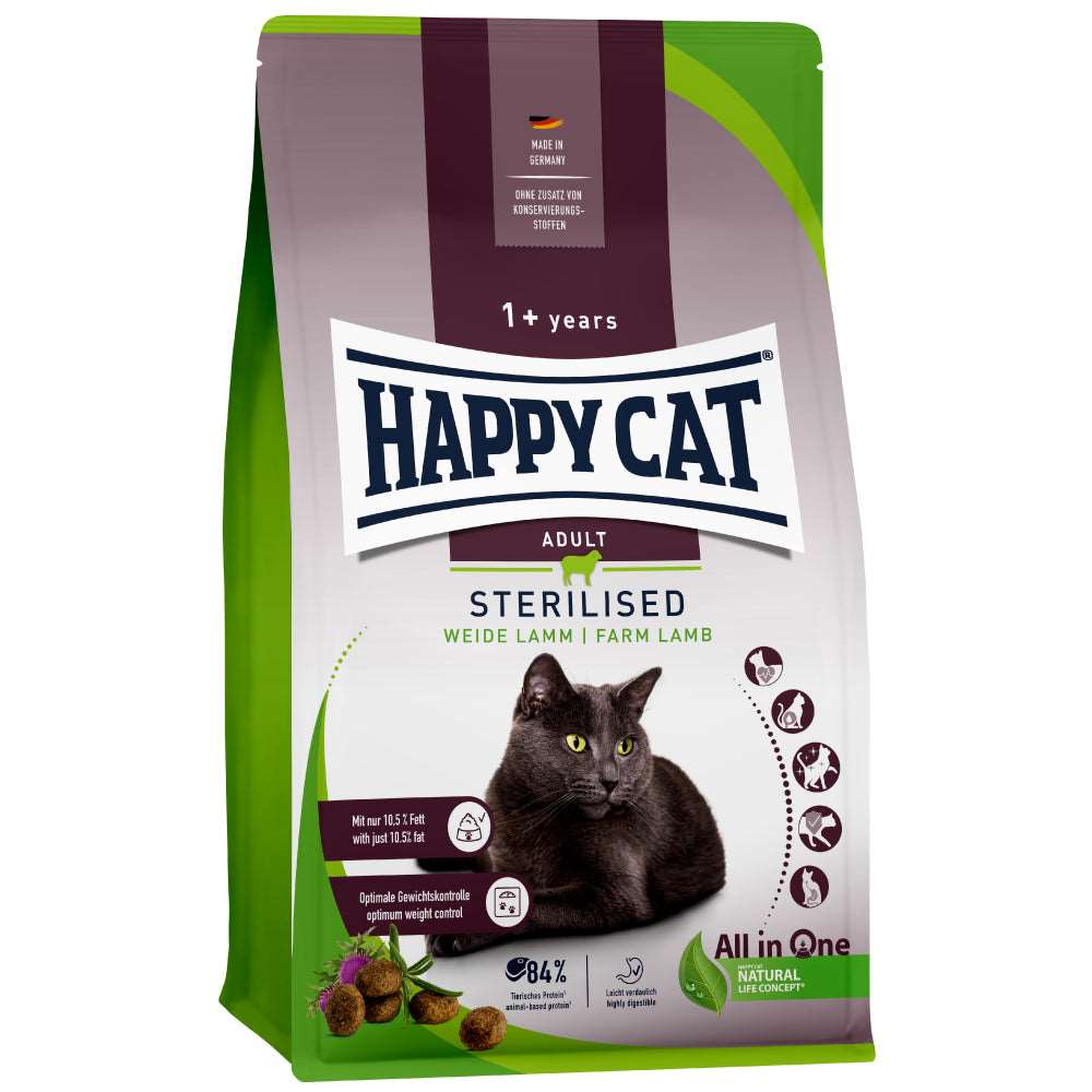 Happy Cat Sterilised Agnello