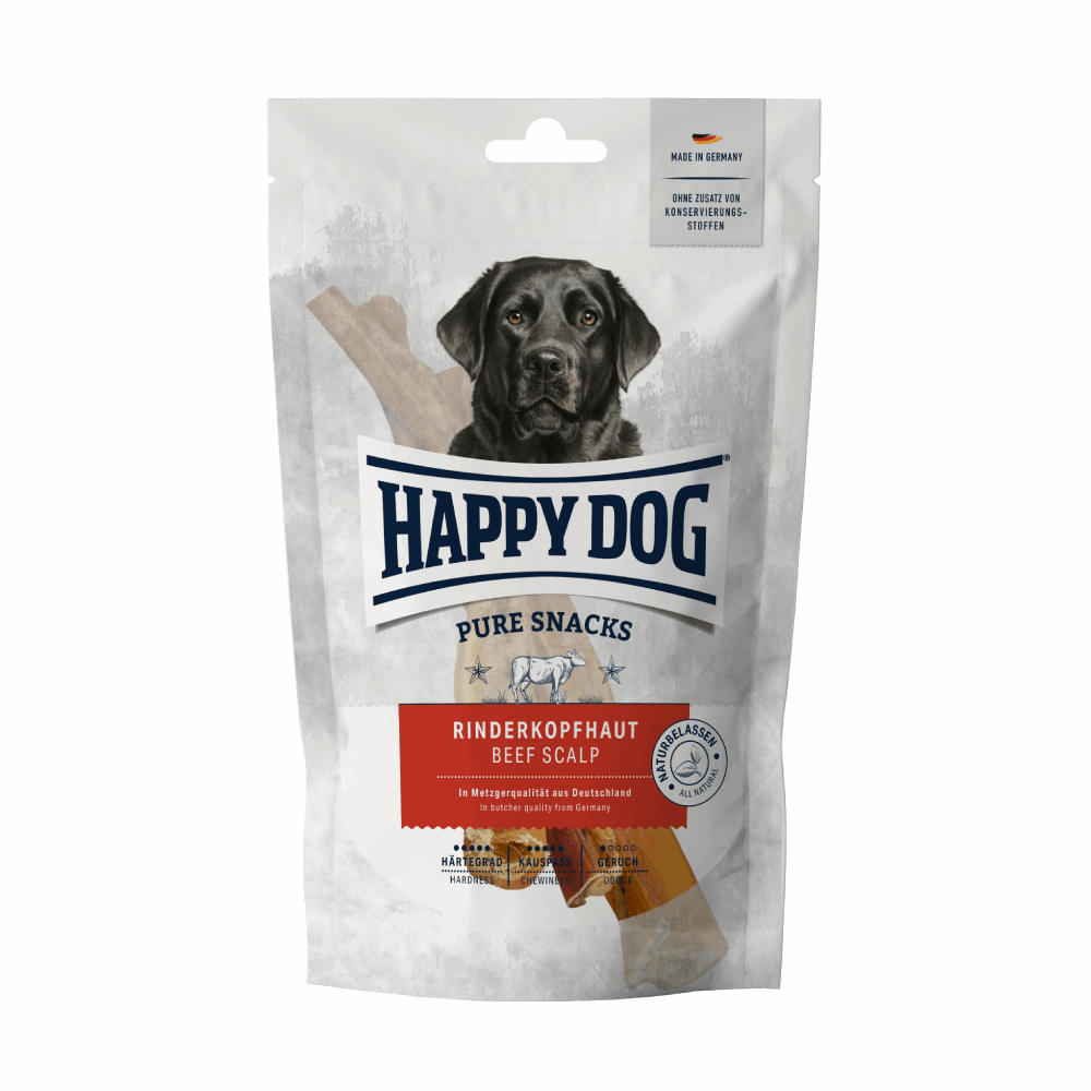 Happy Dog Pure Snack Pelle di bovino - happy4pets.it 
