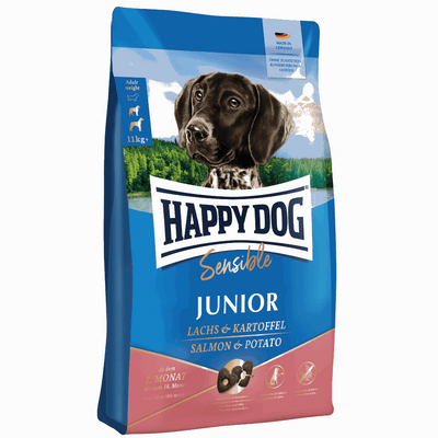 Happy Dog Sensible Junior Salmone - happy4pets.it 