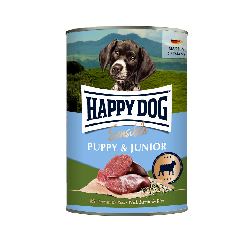 Happy Dog Sensible Pure Puppy Agnello - happy4pets.it 